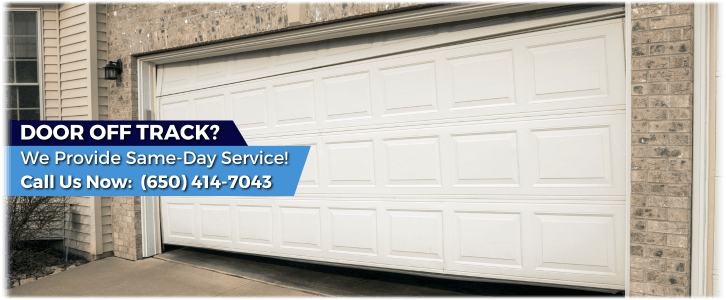 Garage Door Off Track In Burlingame CA